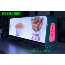 Ledsolution новейшие продукты дисплея СИД такси Топ светодиодный дисплей автомобиля 